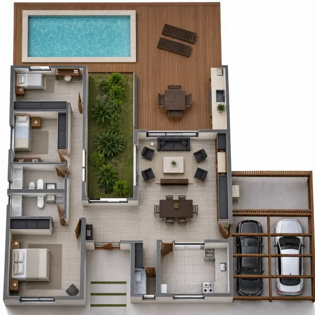 Plano de obra del proyecto 140ip-a