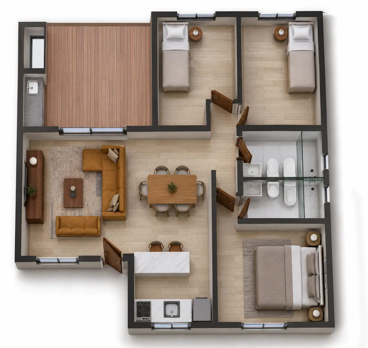 Plano de obra del proyecto 85ip-d