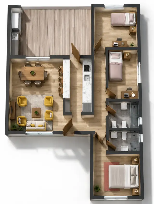 Plano de obra del proyecto 85ip-c