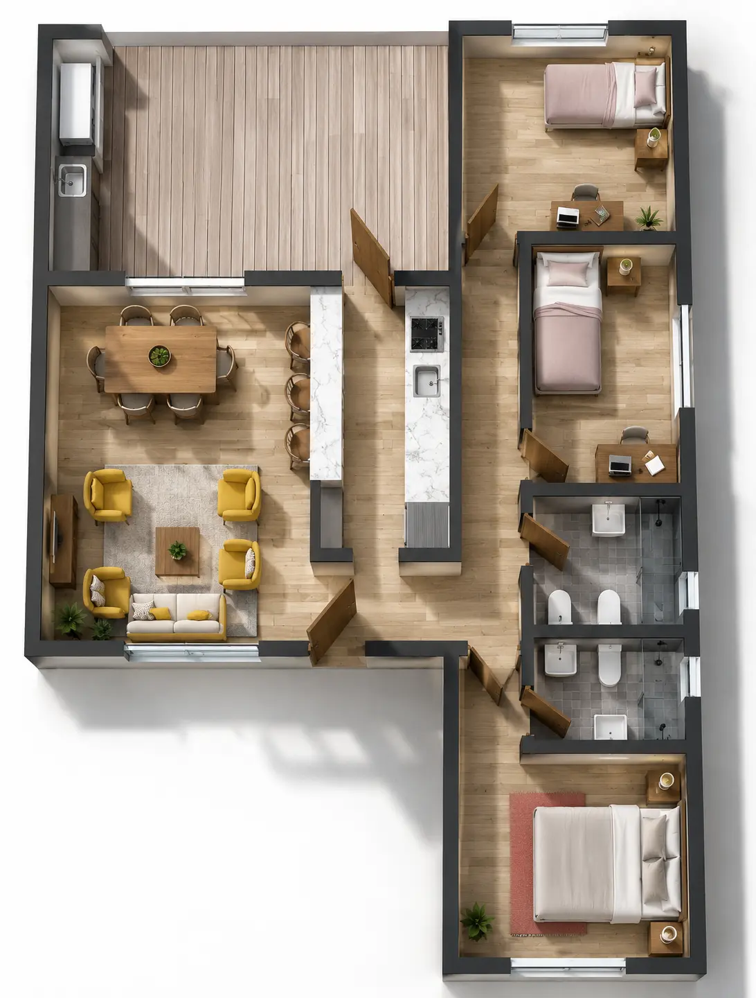 Plano de obra del proyecto 85ip-c