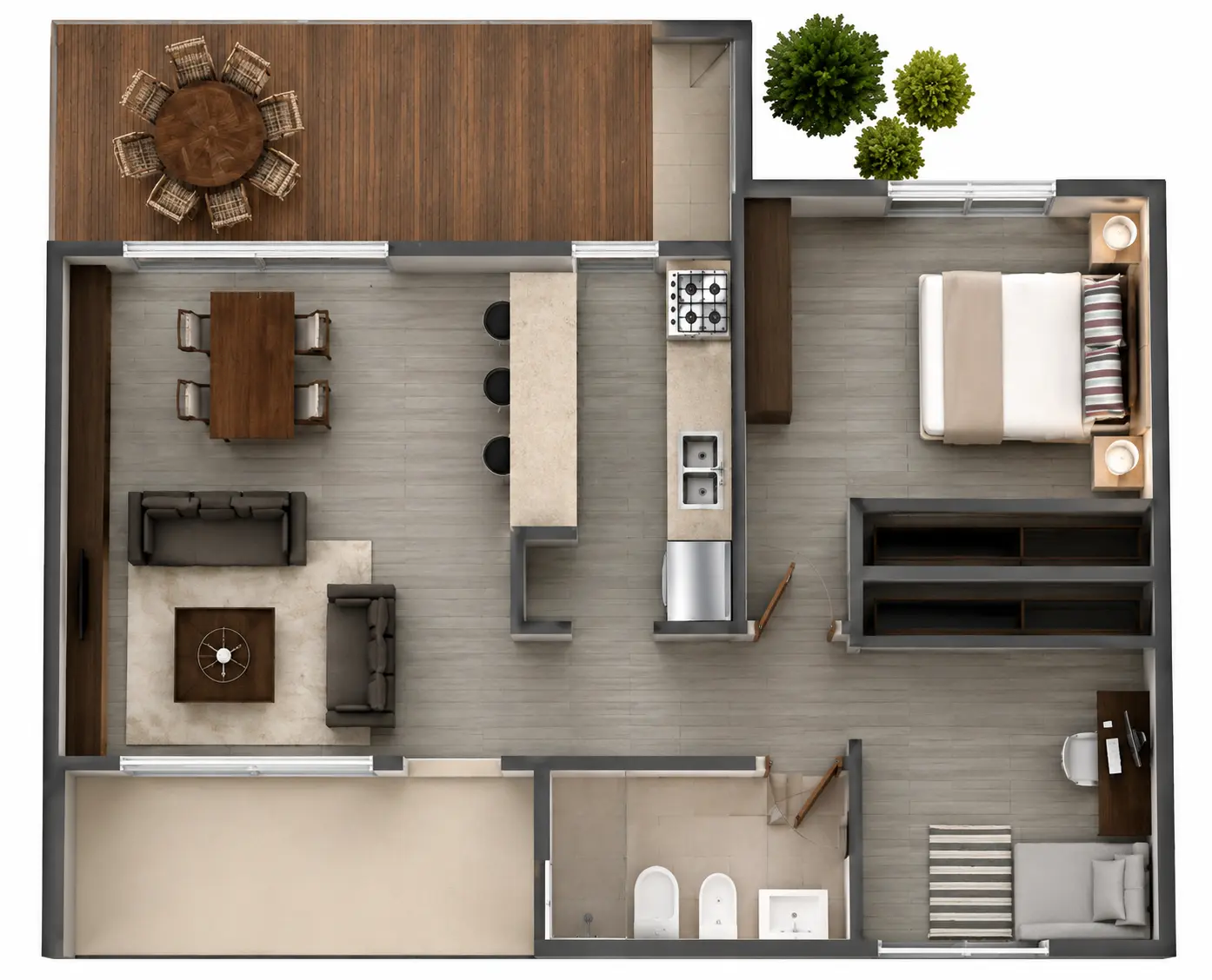 Plano de obra del proyecto 60ip-a