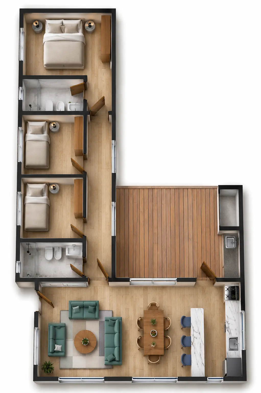 Plano de obra del proyecto 85ip-f