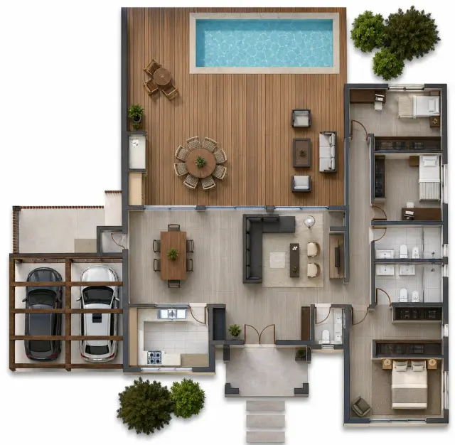 Plano de obra del proyecto 135ip-a