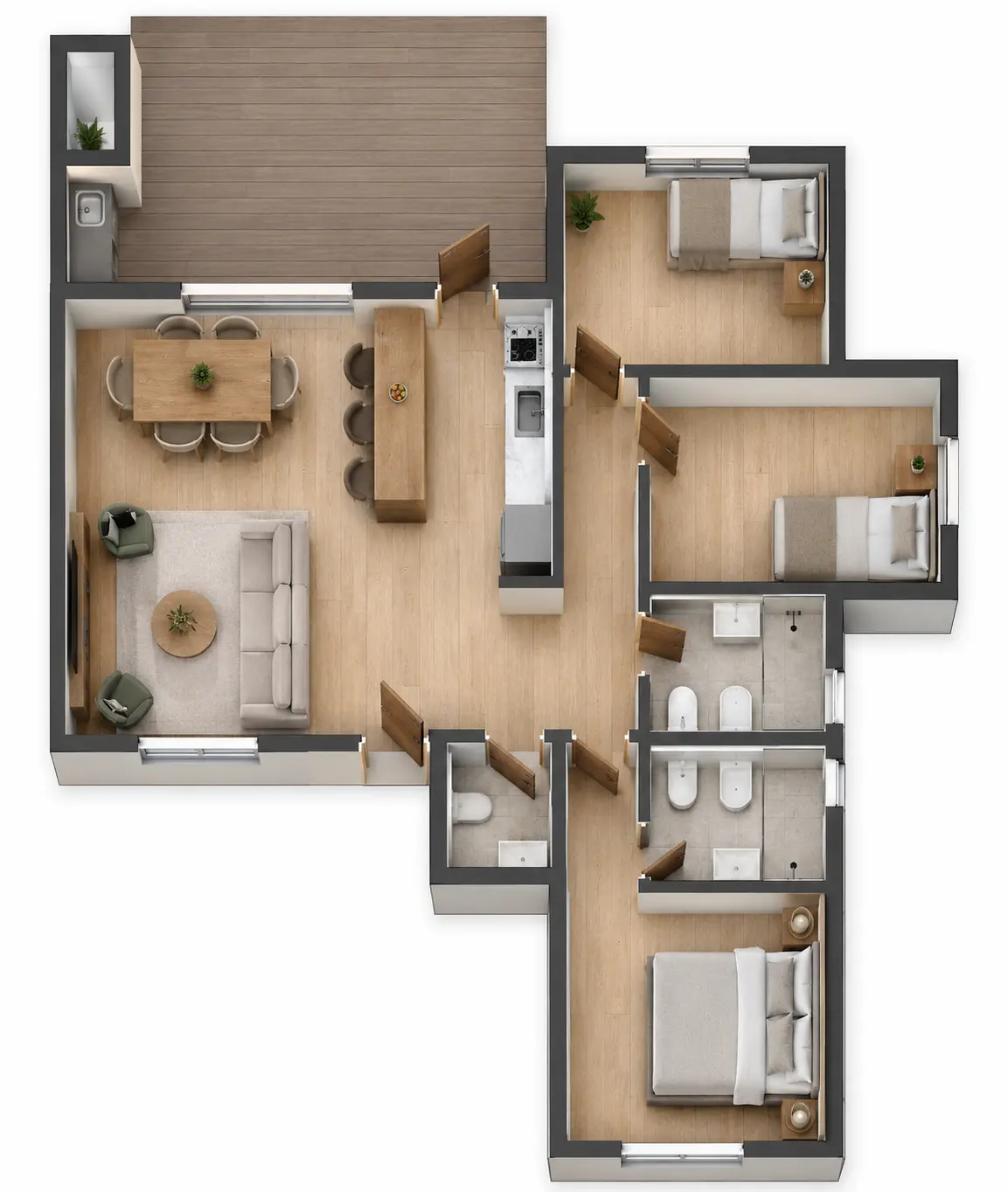 Plano de obra del proyecto 90ip-a