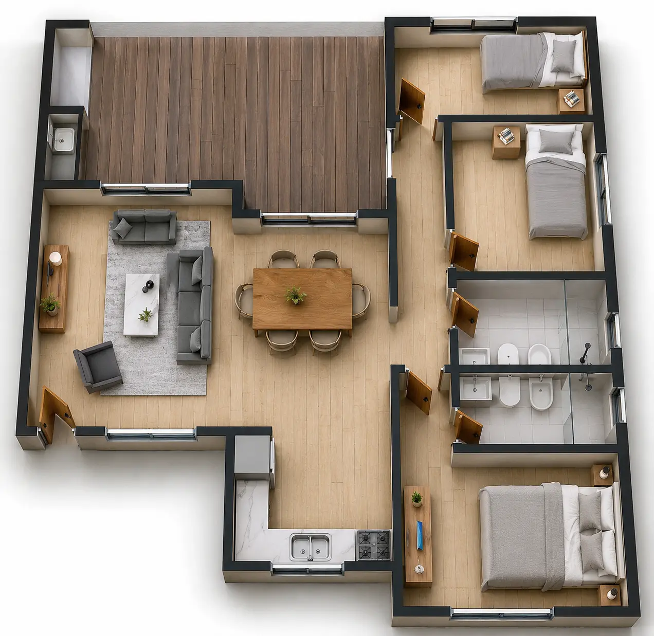Plano de obra del proyecto 85ip-e