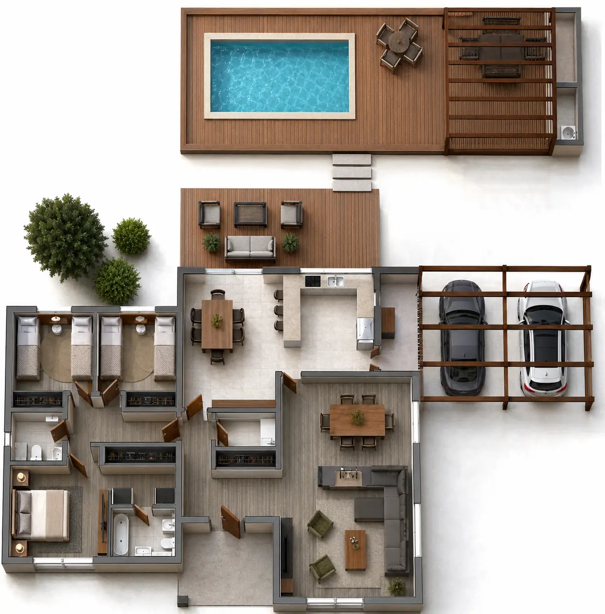 Plano de obra del proyecto 150ip-a