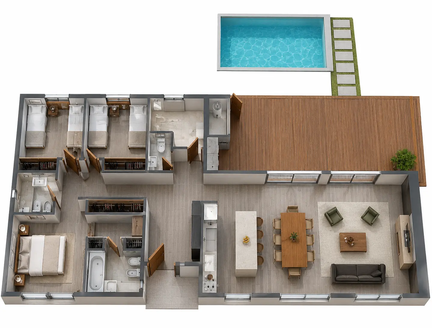 Plano de obra del proyecto 140ip-b