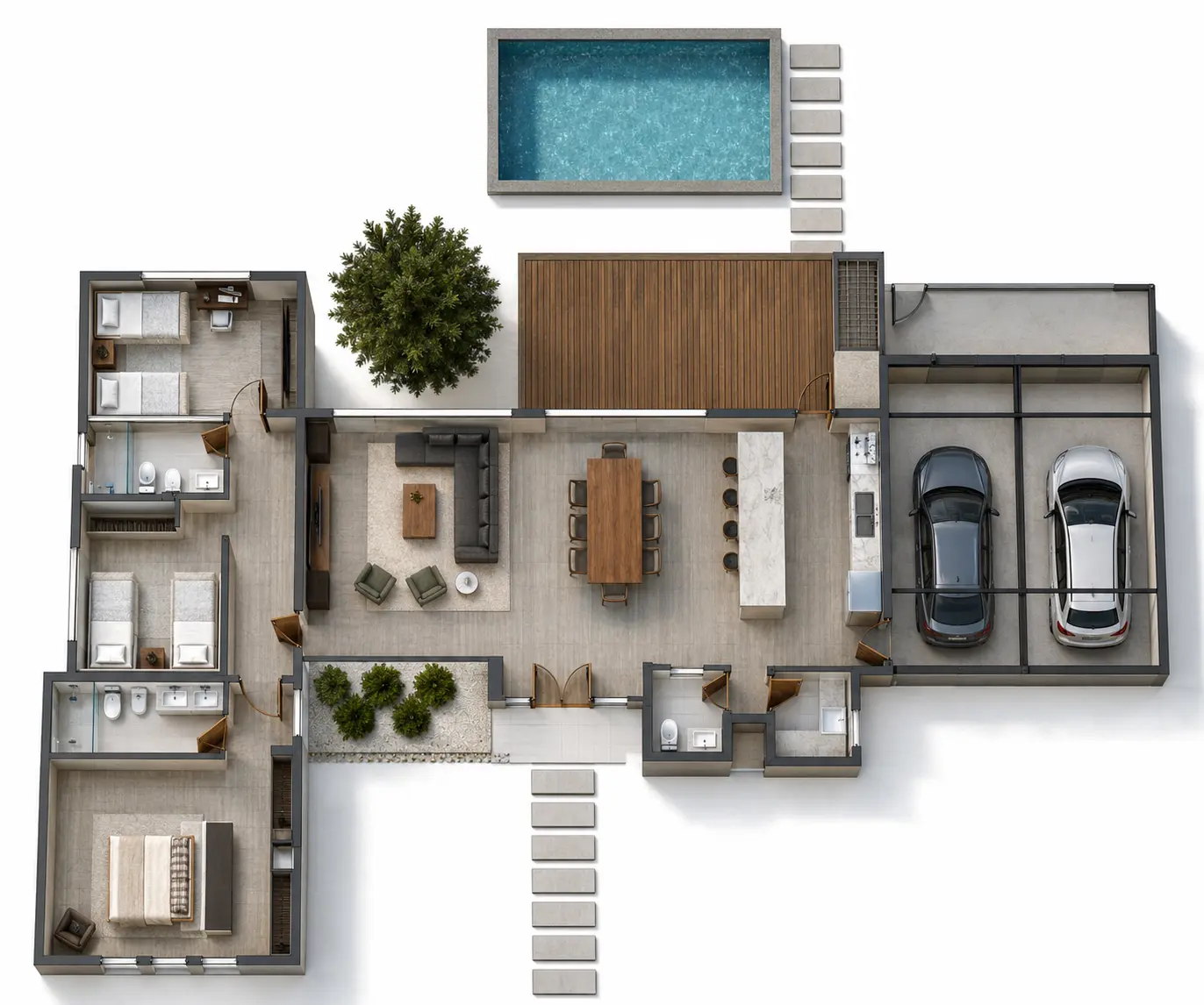 Plano de obra del proyecto 150ip-b