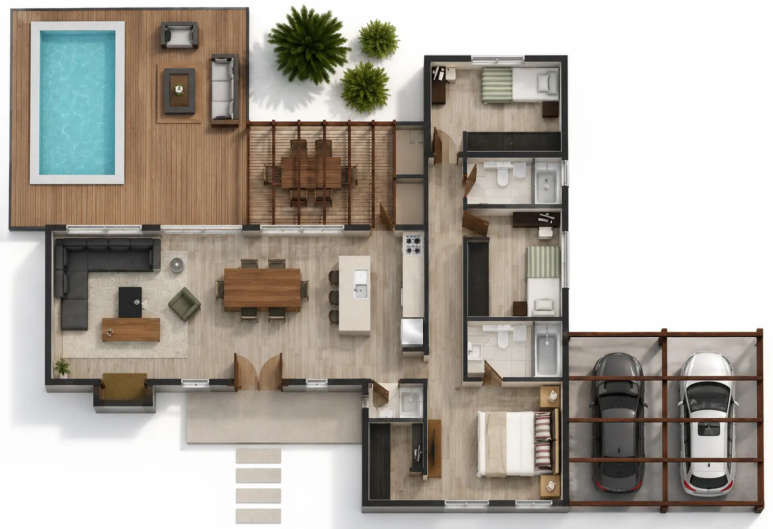 Plano de obra del proyecto 100ip-a