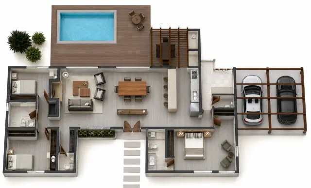 Plano de obra del proyecto 120ip-a