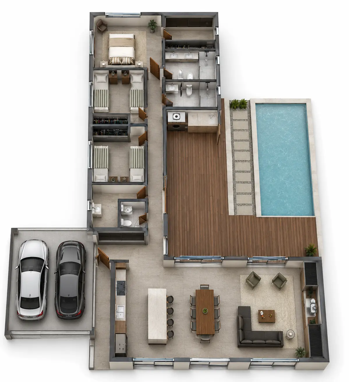 Plano de obra del proyecto 150ip-h