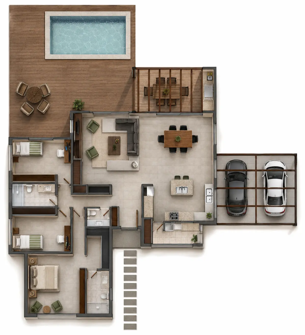 Plano de obra del proyecto 145ip-a