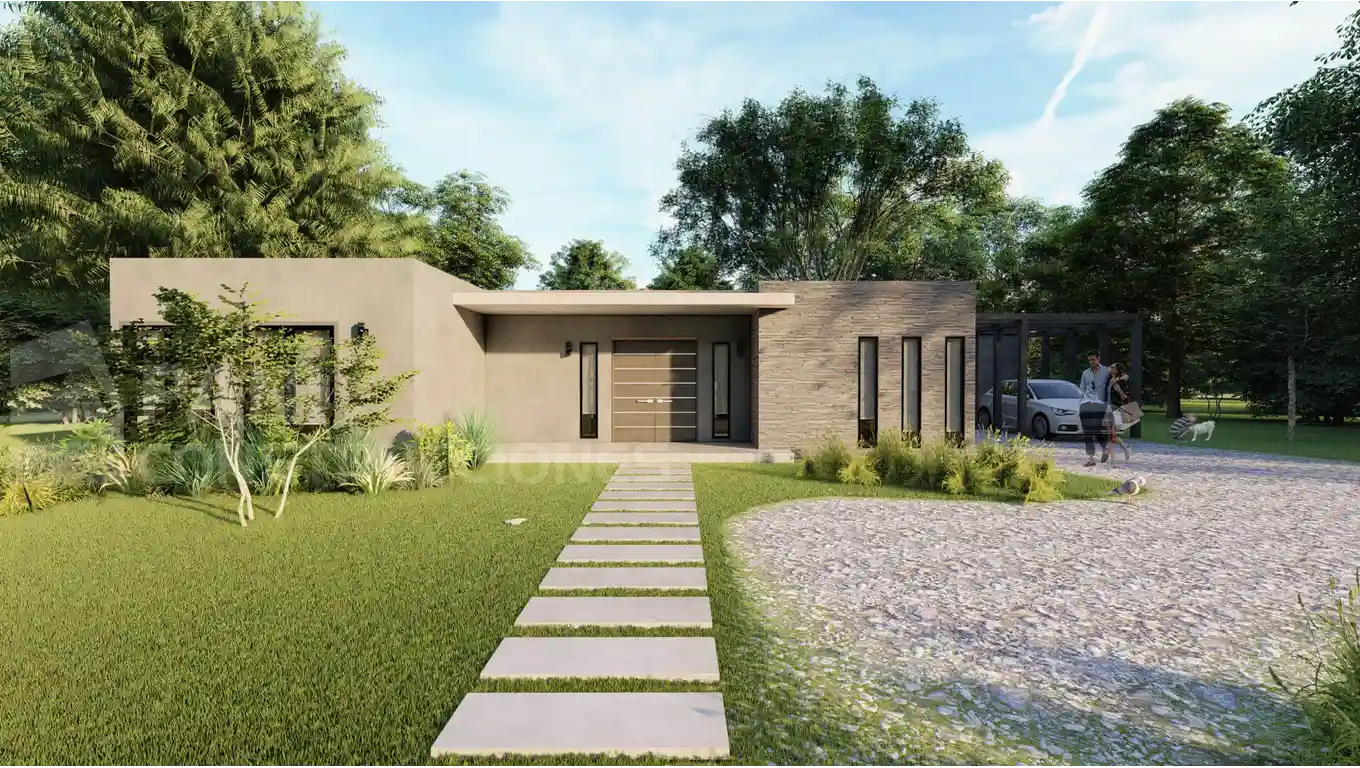 maqueta de la casa 150 ejecutiva plus a