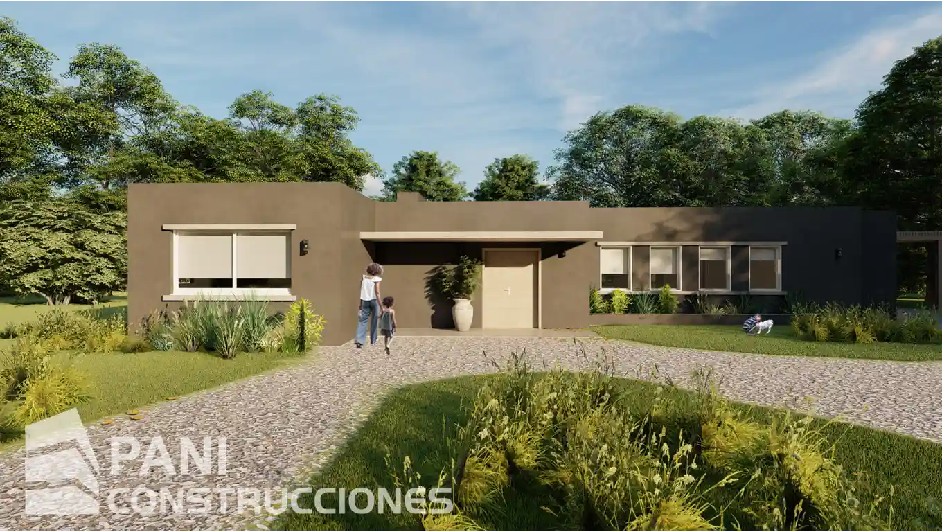 maqueta de la casa 165 ejecutiva plus a