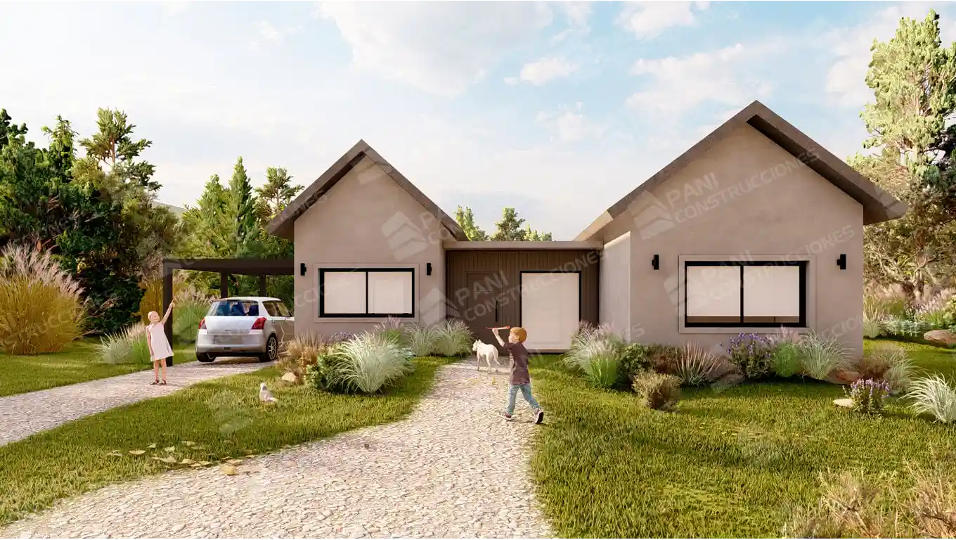 maqueta de la casa 90 ejecutiva plus a