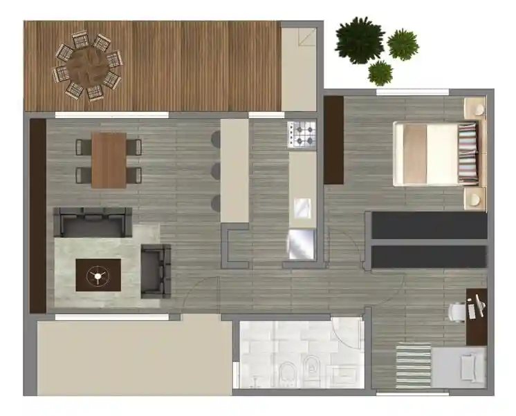plano de obra del proyecto 60i-a