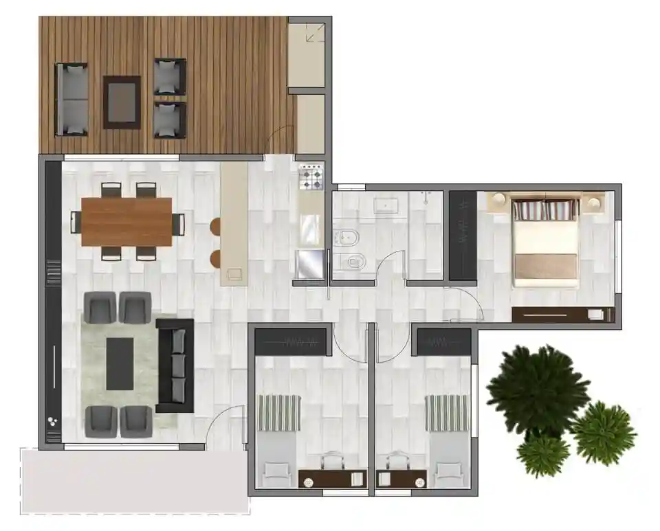 plano de obra del proyecto 75i-a