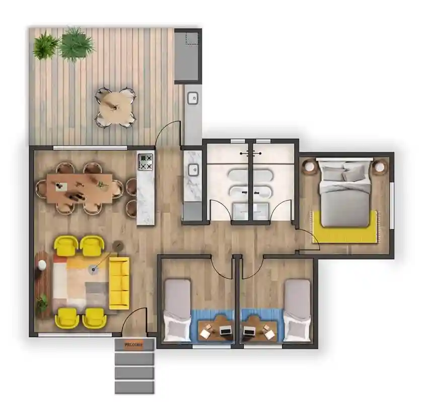 plano de obra del proyecto 75i-b