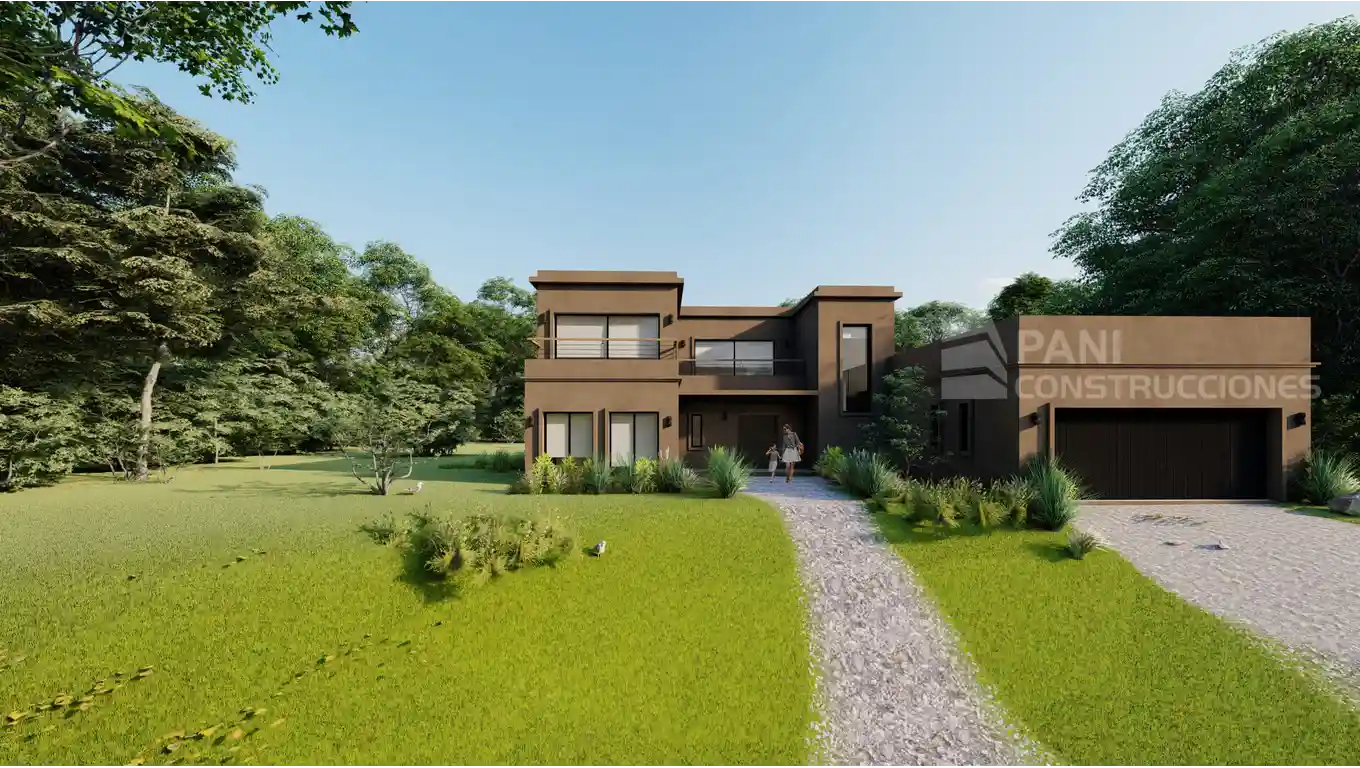 maqueta de la casa 285 premium a